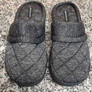 AEROSOLES Charcoal Quilted Slip-Ons